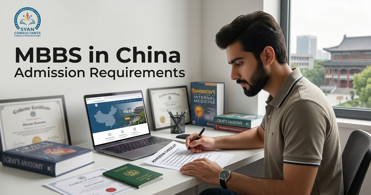MBBS in China Admission Requirements